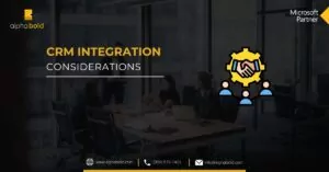 this image shows CRM integration considerations