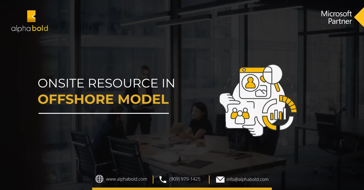 Onsite resource in offshore model -1