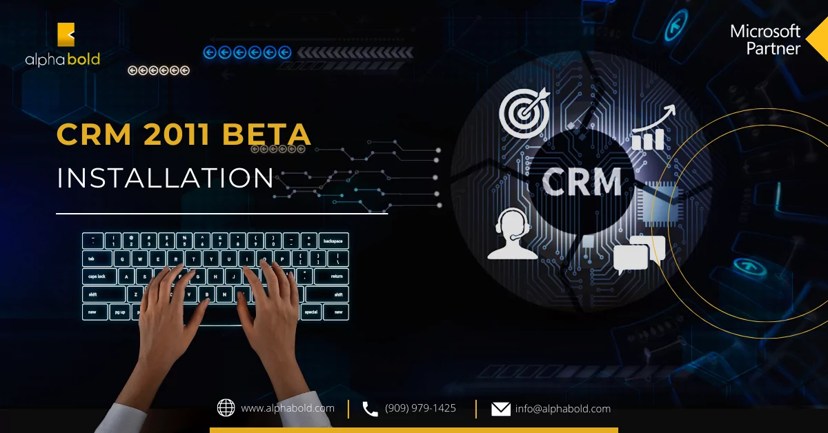 CRM 2011 Beta - Installation