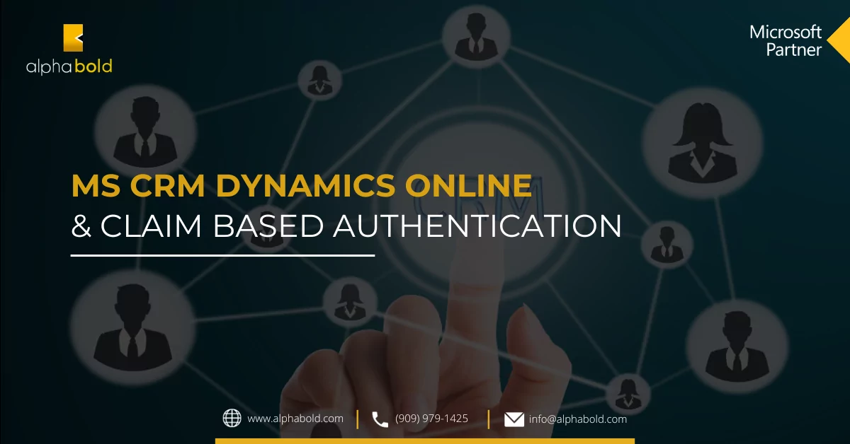 MS CRM Dynamics Online And Claim Based Authentication