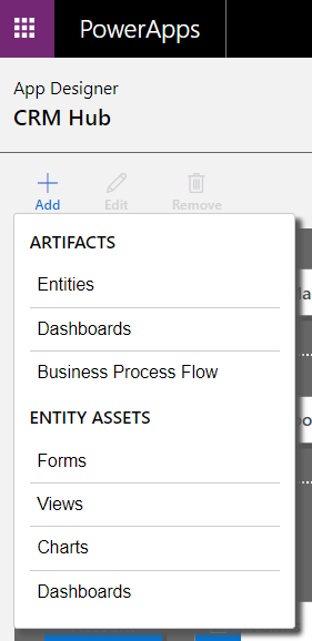 Entities in CRM Hub