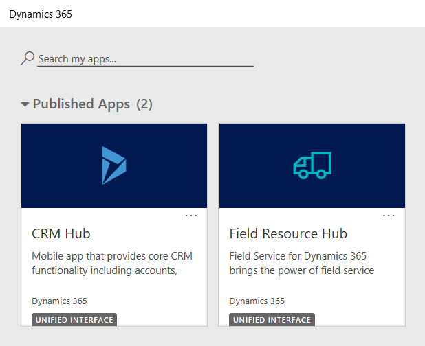 CRM Hub in Dynamics 365