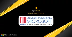 20 most promising Microsoft solution provider 2018