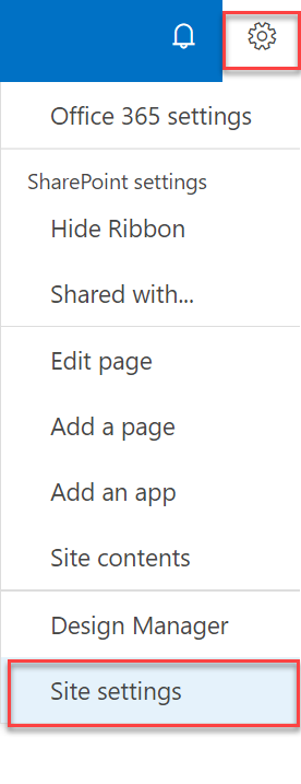 sharepoint content type setting