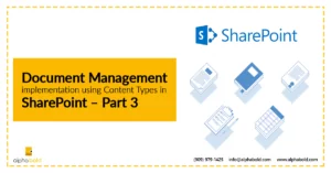 document management with sharepoint part 3