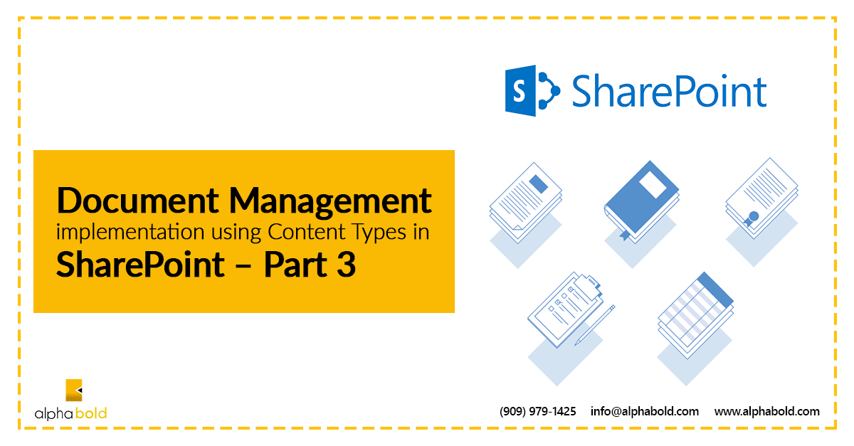 document management with sharepoint part 3