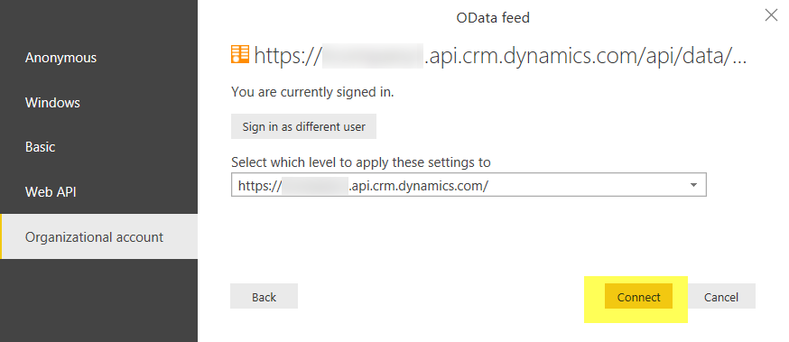 get Data from Dynamics 365 CRM