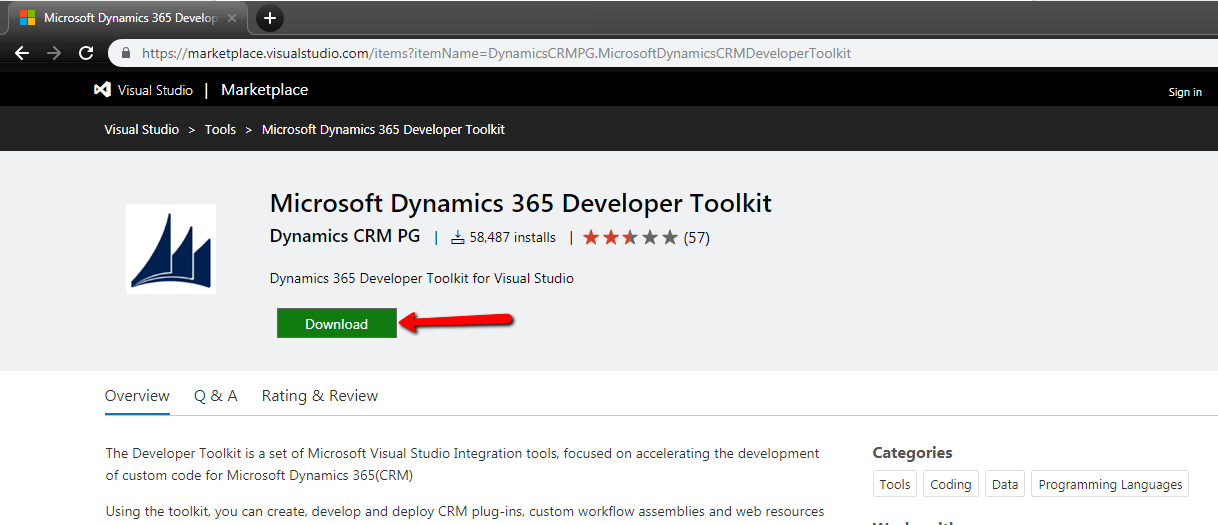 Microsoft Dynamics 365 Developer Toolkit