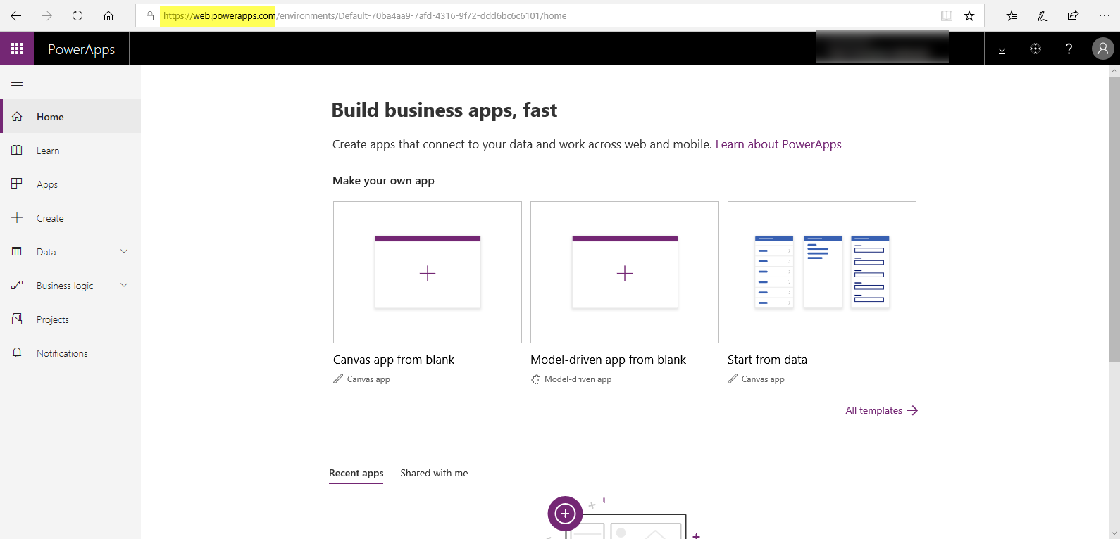 Create Dynamics 365 record from PowerApps 