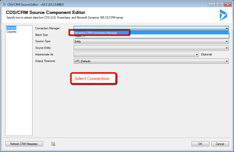Dynamics CRM Connection Manager