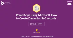 PowerApps using Microsoft Flow
