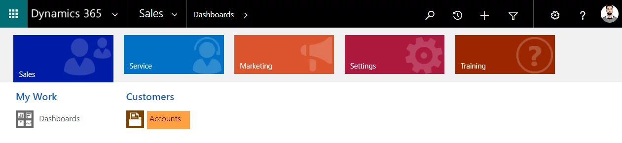 CRM view