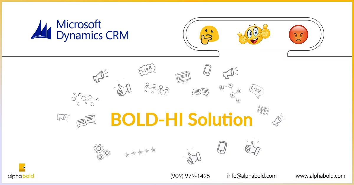 BOLD-HI CRM solution AI