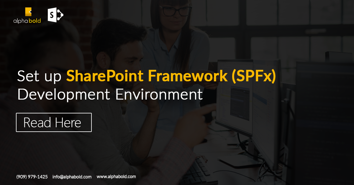 Set up SharePoint Framework