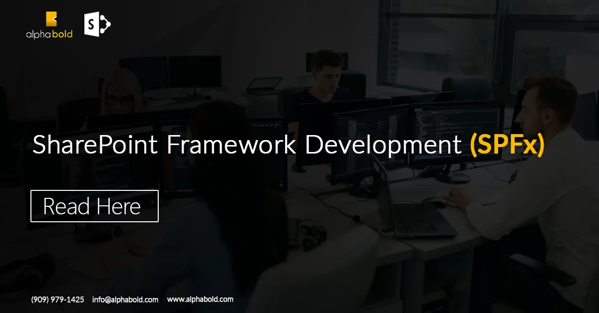 SharePoint Framework Development (SPFx)