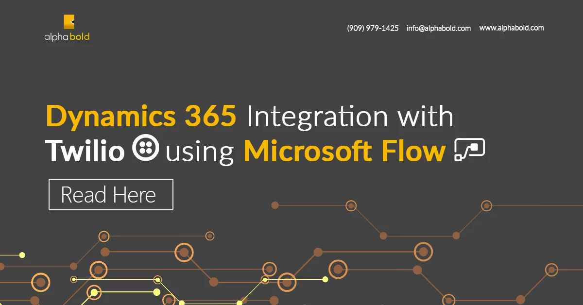 twilio integration with microsoft flow