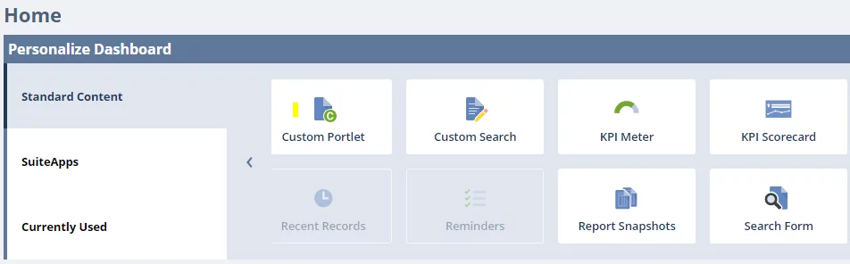 This image shows Custom Portlet