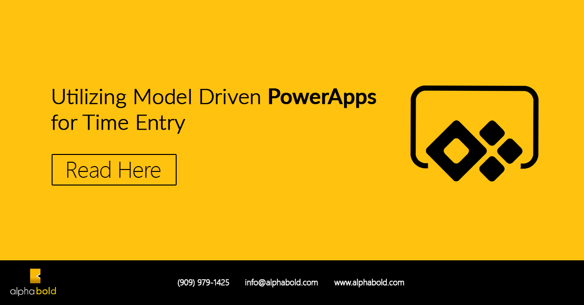 model driven powerapps