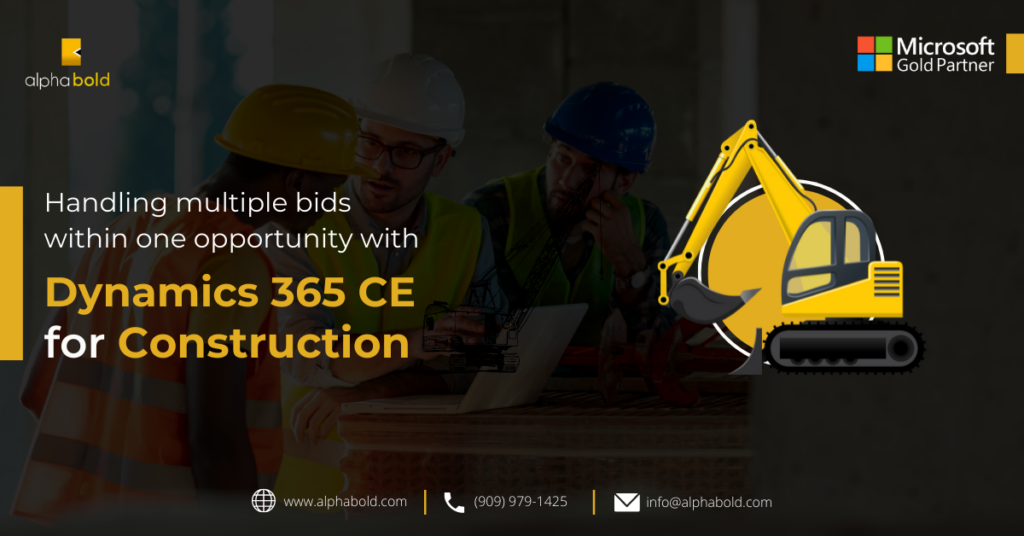 DYNAMICS 365 CE FOR CONSTRUCTION