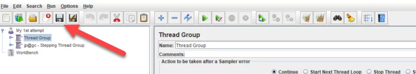 Create JMX file