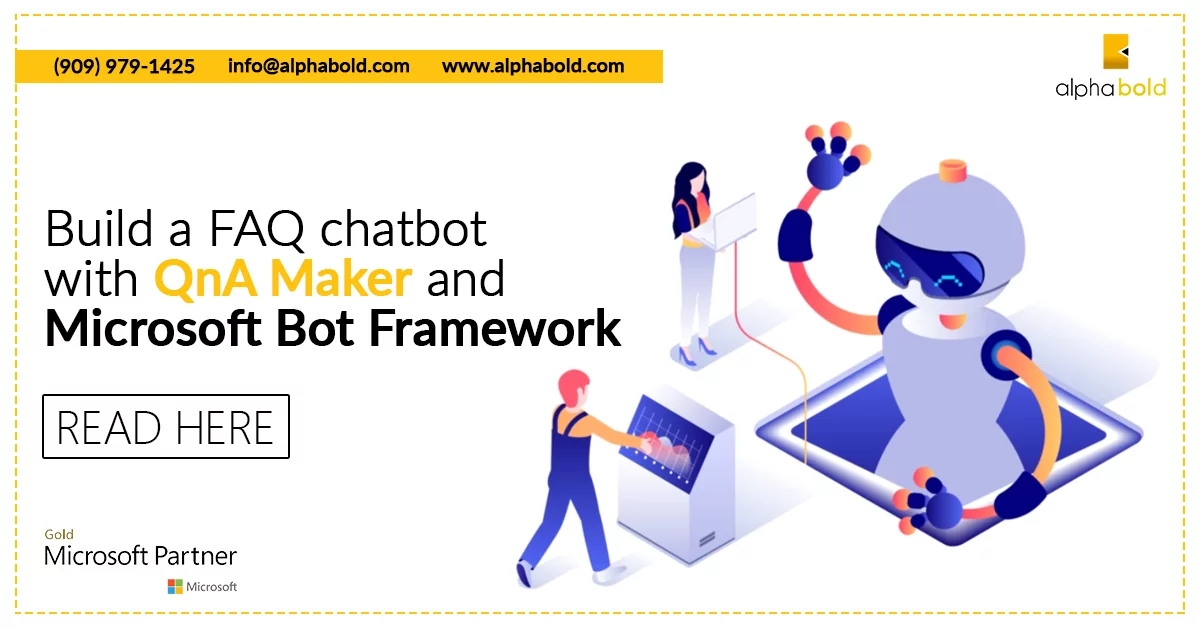 Build a FAQ chatbot with QnA Maker and Microsoft Bot Framework