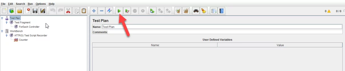 run the JMX file 2