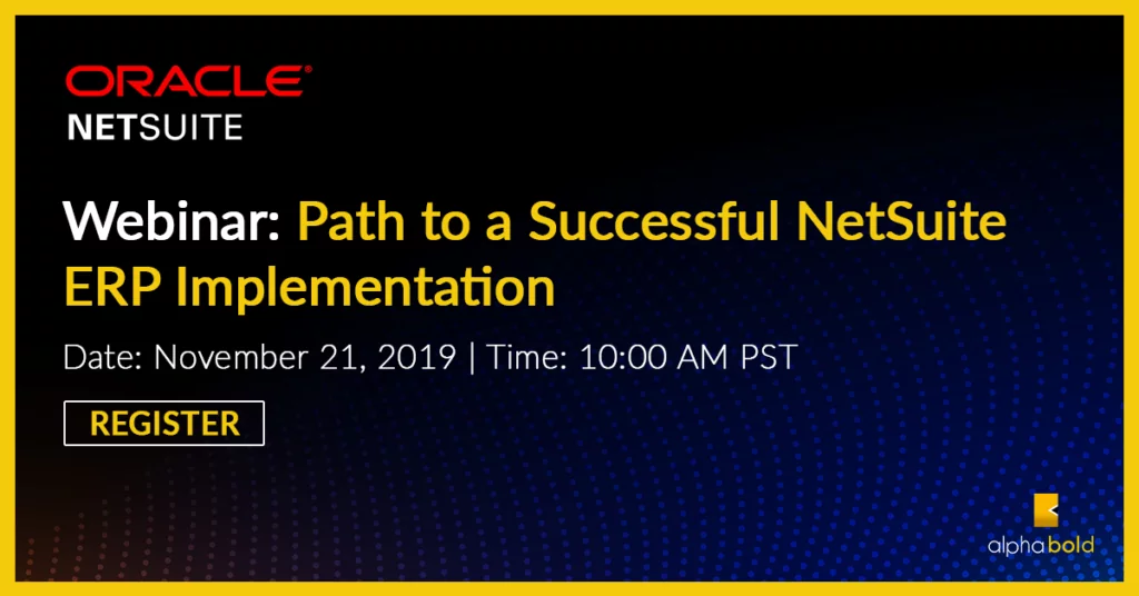 webinar netsuite implementation