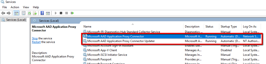 Microsoft ADD Application verify