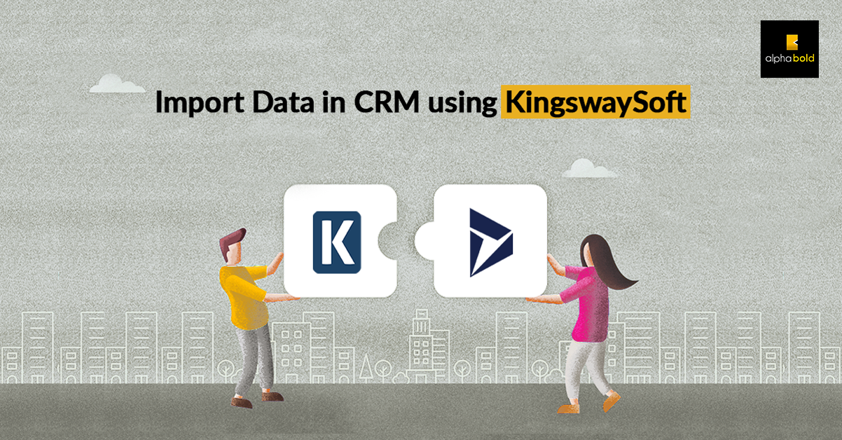 import data crm kingswaysoft