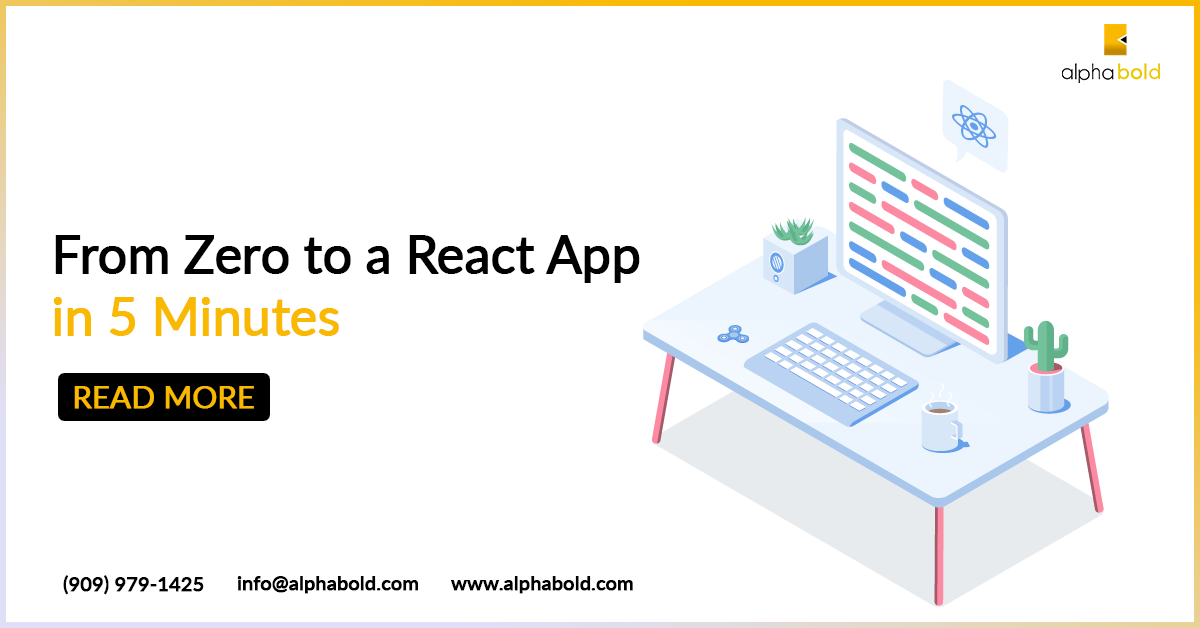 react app in 5 minutes