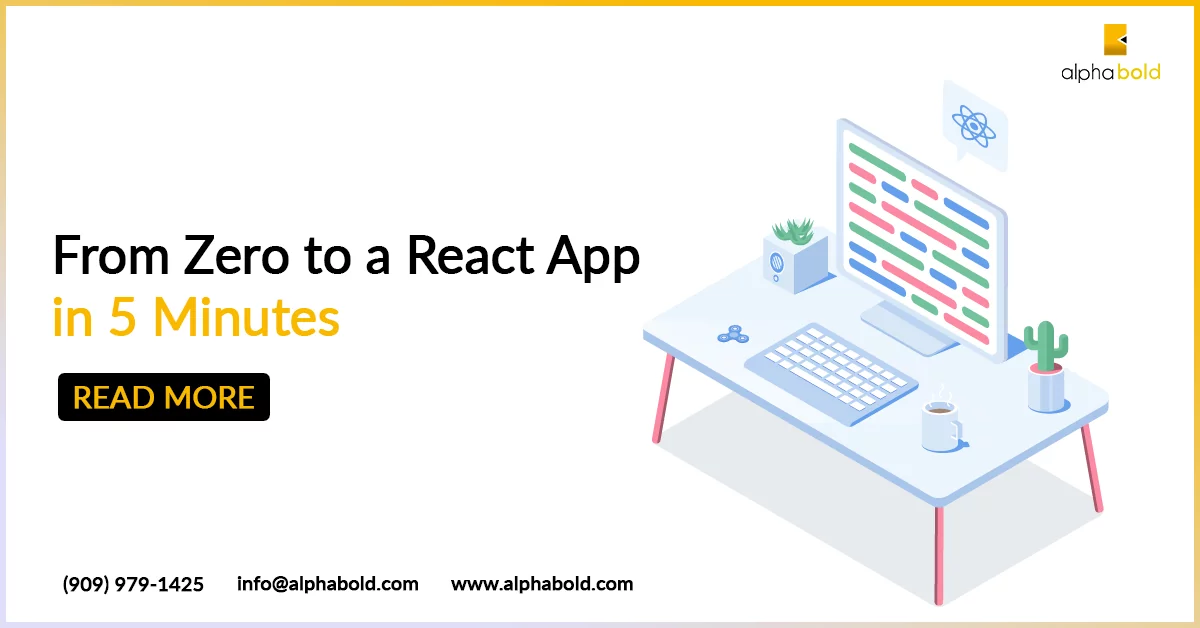 react app in 5 minutes