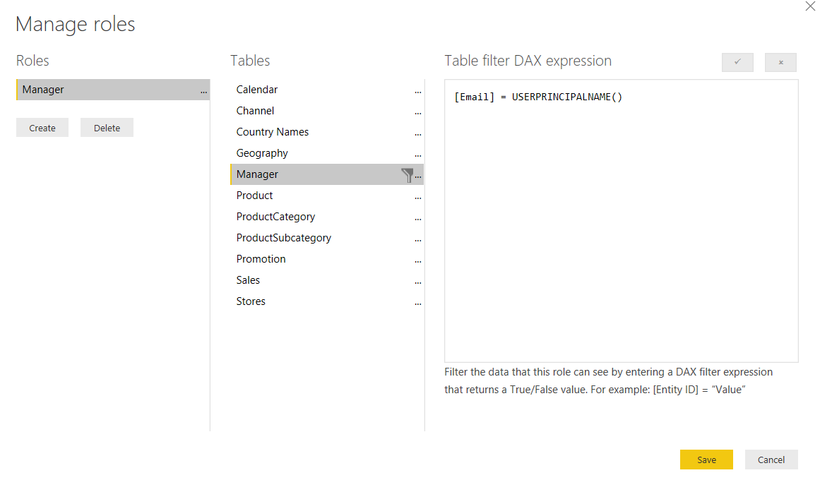 Power BI Security Roles Microsoft Dynamics Partner and CRM Consultant