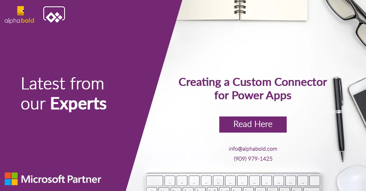 Custom Connector for Power Apps
