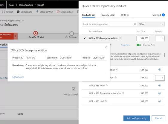 viewing product details