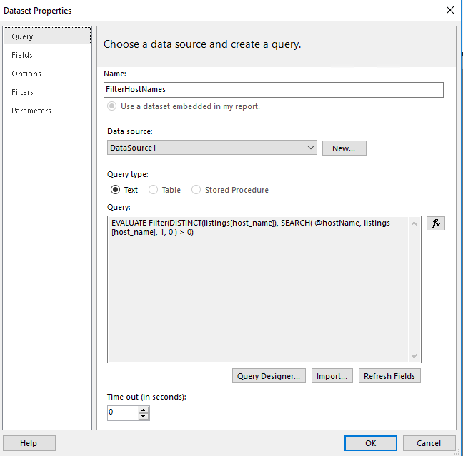 Infographic that show the DAX syntax - Power BI Paginated Reports