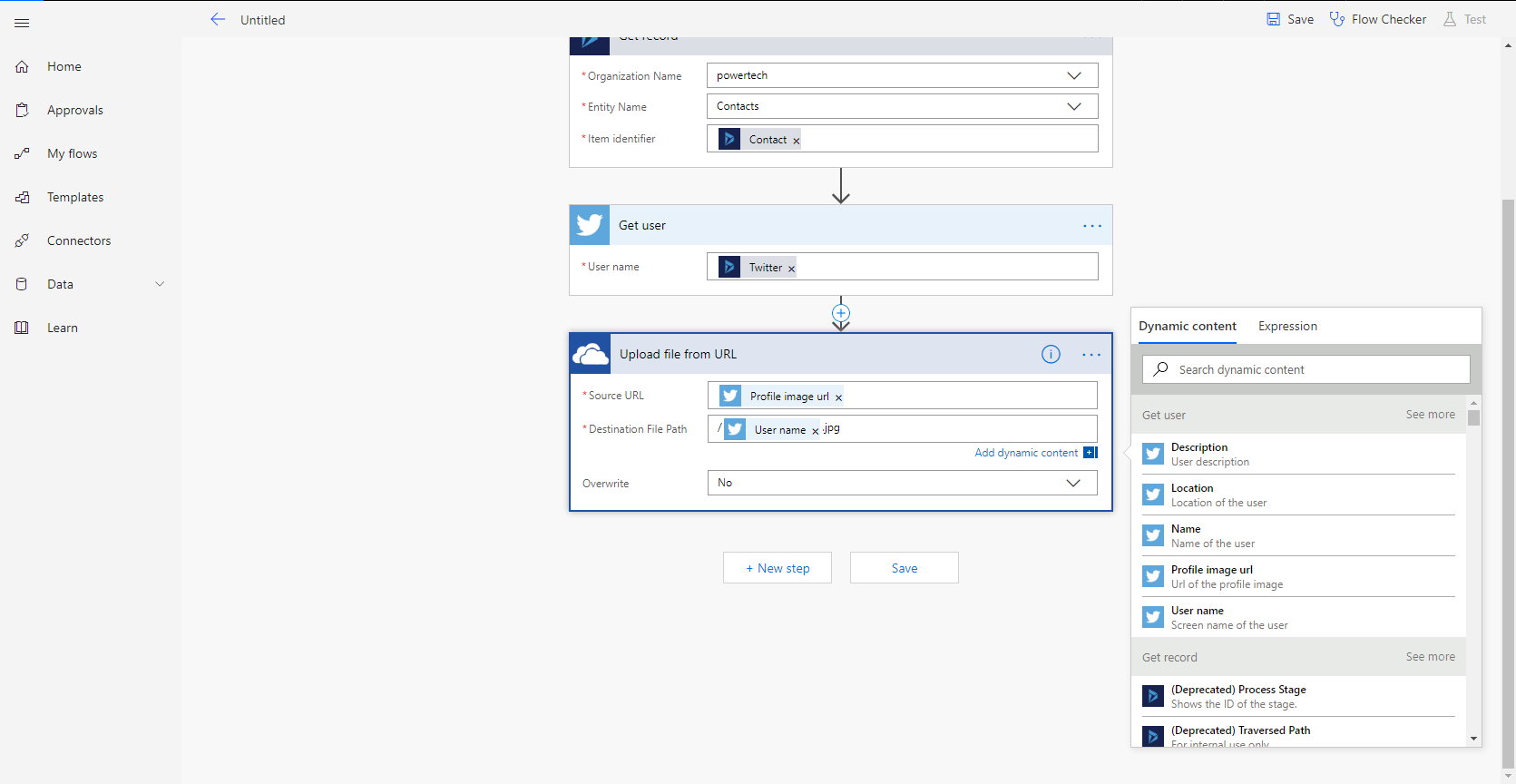 Destination File Path