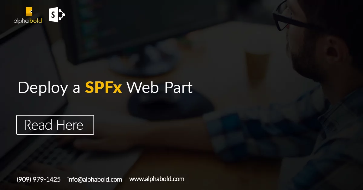 this image shows the SPFx sharepoint framework