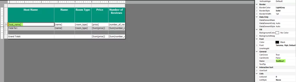 Infographic that show the total textboxes
