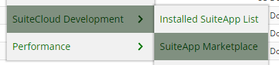 SuiteApp Marketplace