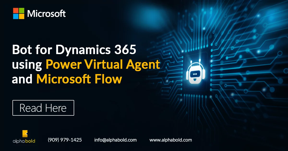 bot dynamics 365