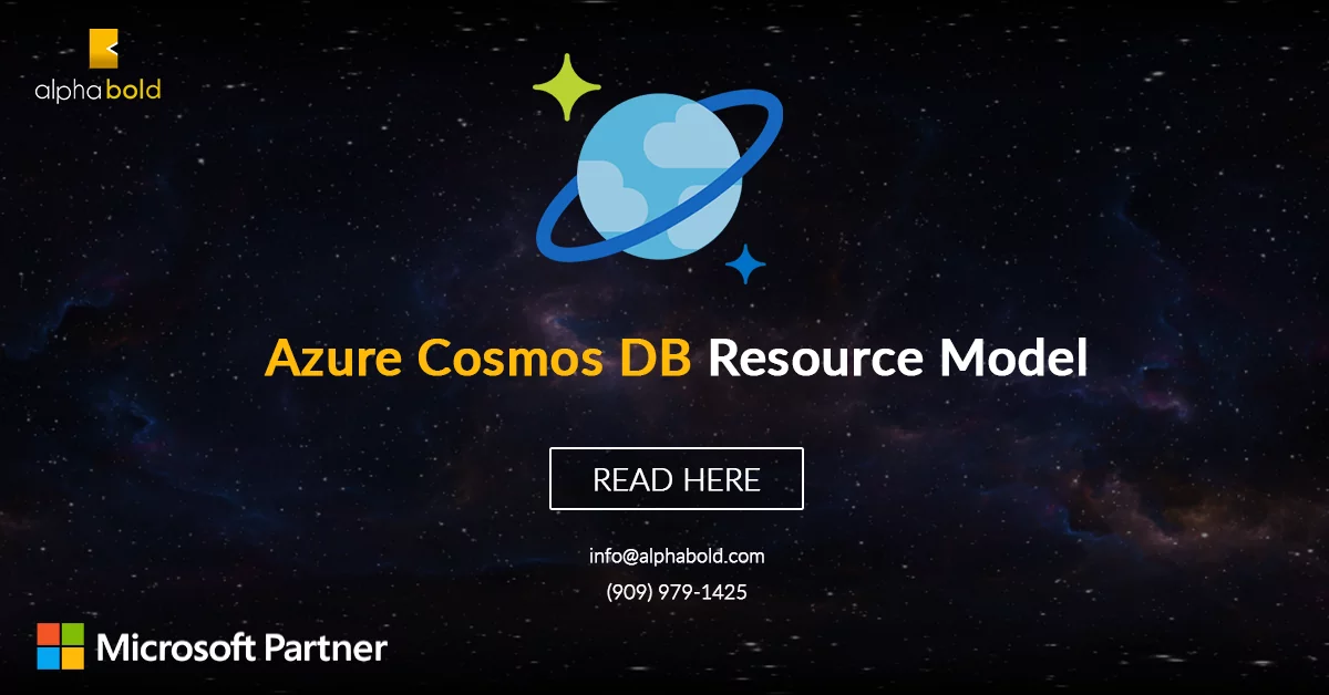 Cosmos DB Resource Model