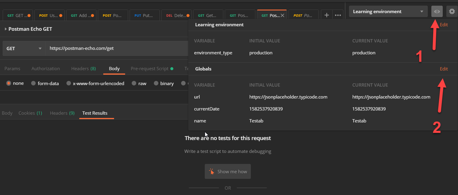 Removing Global Variables manually