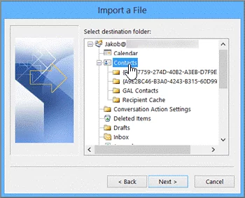 import contacts