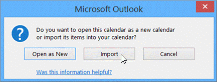 import outlook