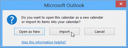 import outlook