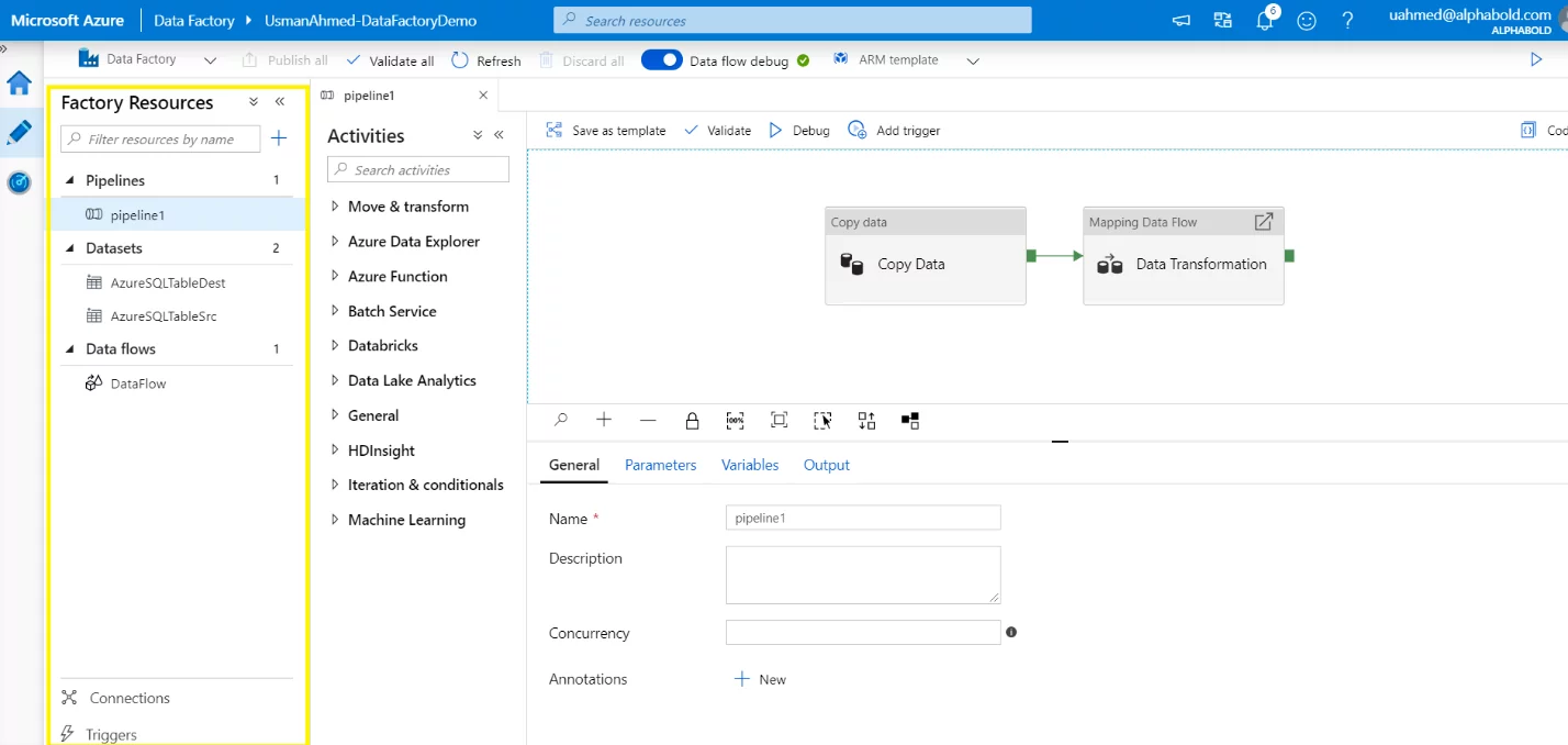 Azure Factory Resources