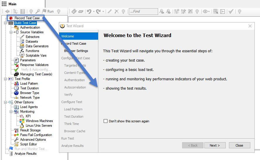 Record Test Case