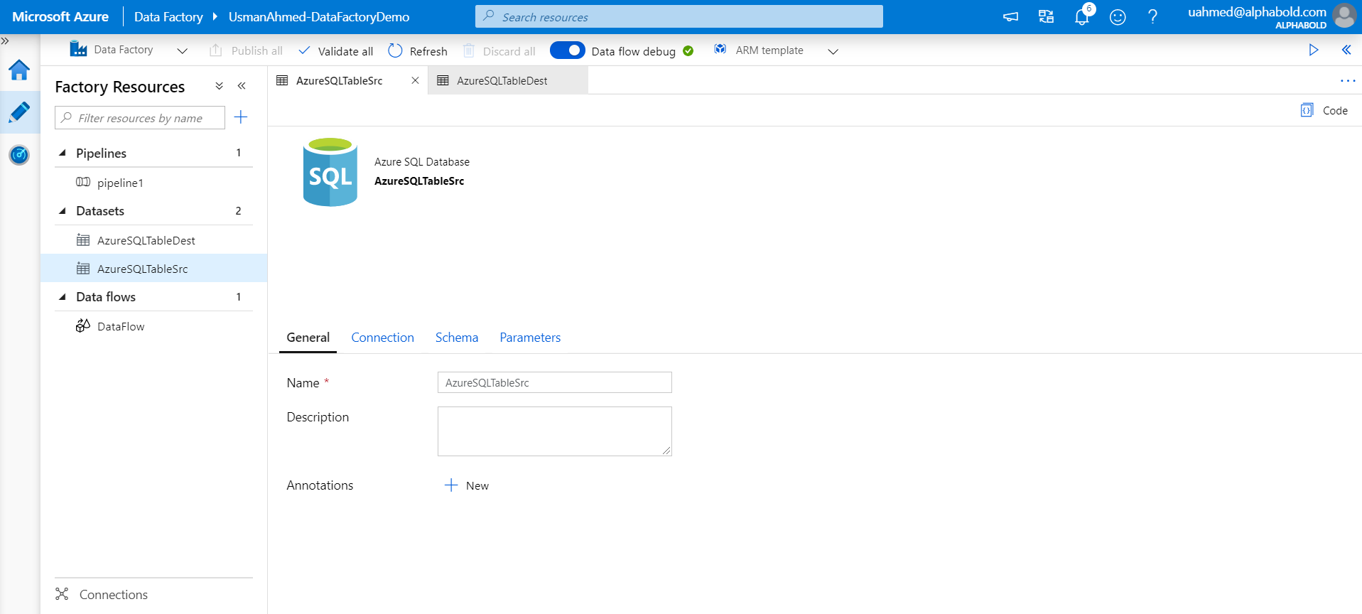 sql dataset