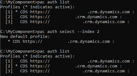 Publishing the component