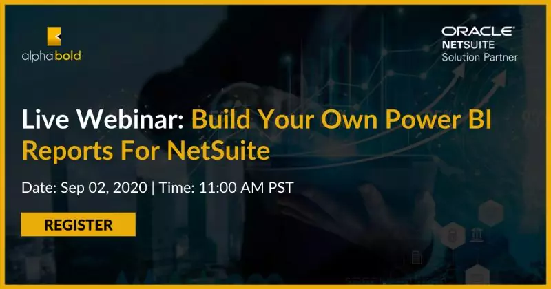 Webinar Recording: Build Your Power BI Reports With NetSuite Webinar Recording: Build Your Power BI Reports With NetSuite